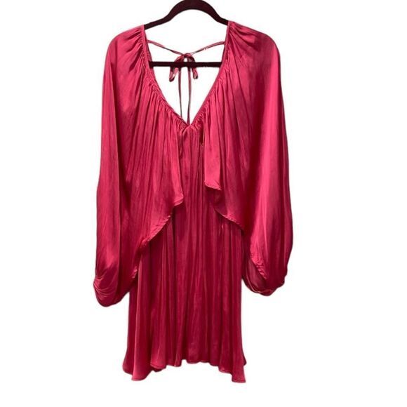 Strut & Bolt Flowy Pink Medium Dress - Picture 6 of 10